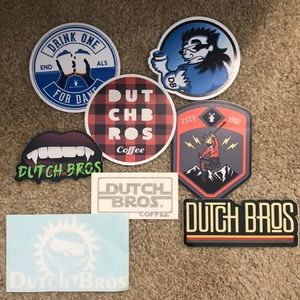 OG Dutch Bros Sticker set
